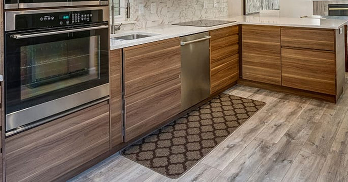 Laminált padló konyhába