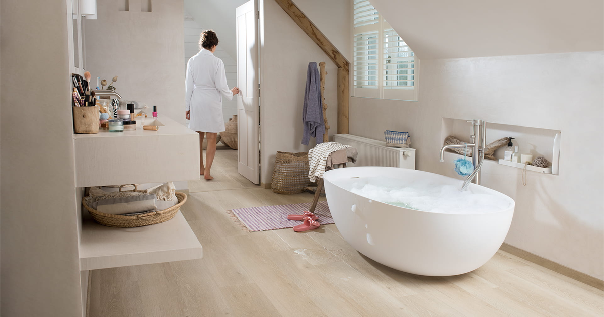 Vinyl padló fürdőszobába